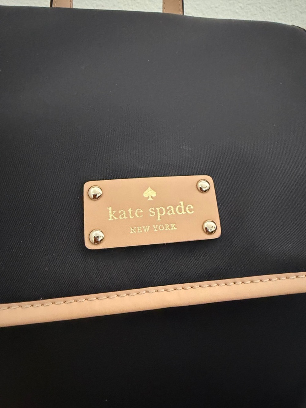 Kate Spade Kennedy Park Neko Backpack Bag- Black - Picture 7 of 12